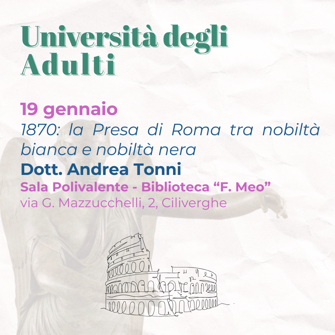 Università degli adulti 2025 - 2026