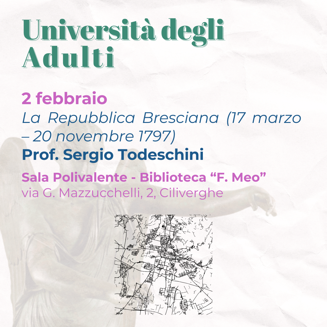 Università degli adulti 2025 - 2026