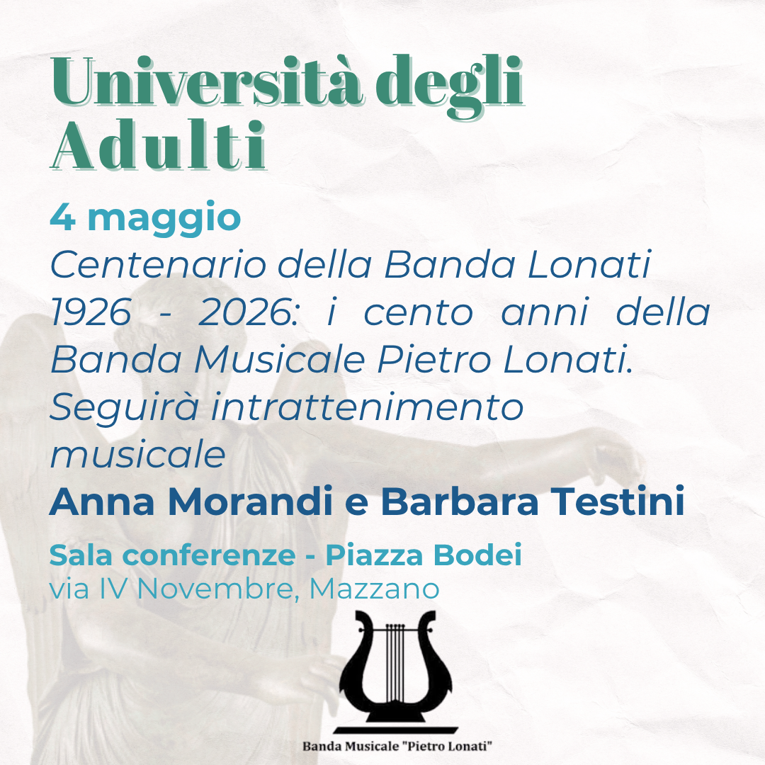 Università degli adulti 2025 - 2026