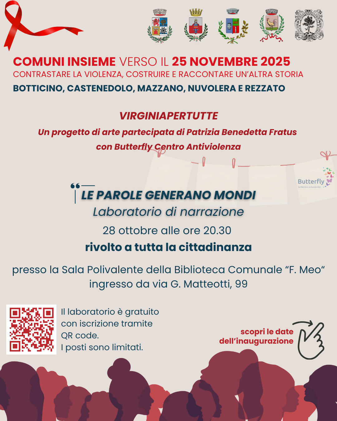 VirginiaPerTutte: laboratorio creazione opera 