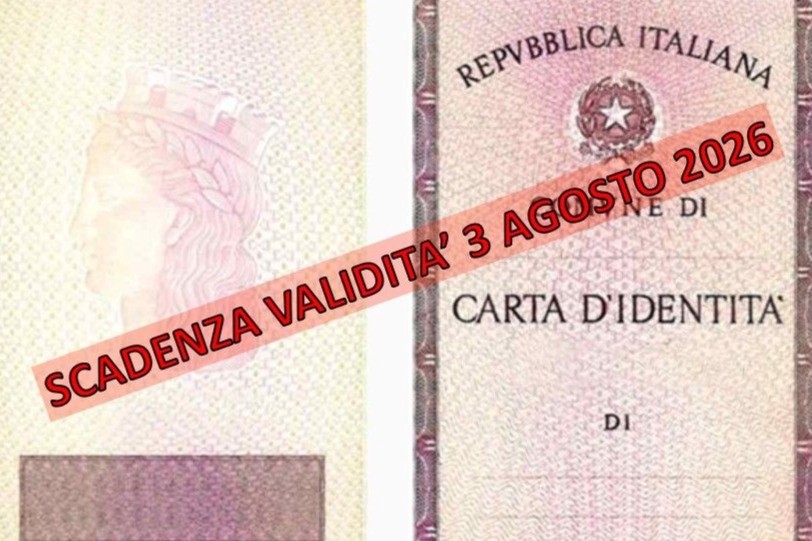 Scadenza al 3 agosto 2026 delle carte di identit cartacee