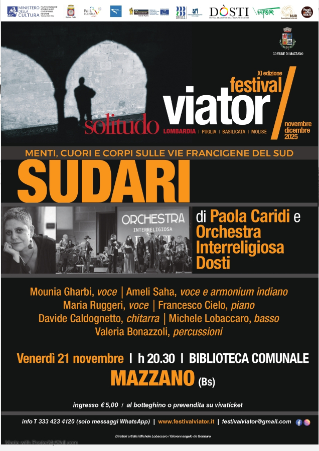 Sudari - Menti, cuori e corpi sulle vie franchigene del Sud