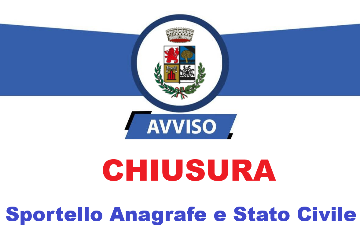 Chiusura Sportello Anagrafe del 6 giugno 2026