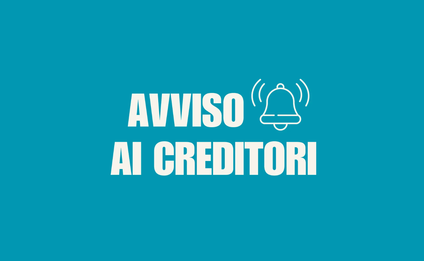 Avviso ai creditori (ai sensi dell�art. 218 D.P.R. 5 ottobre 2010, n. 207) Lavori di ristrutturazione della scuola elementare di Molinetto � Lotto II CUP: J55I17000020007 CIG: 9545429134;